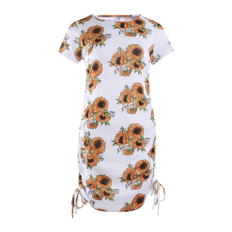 Short Sleeve Summer Dress