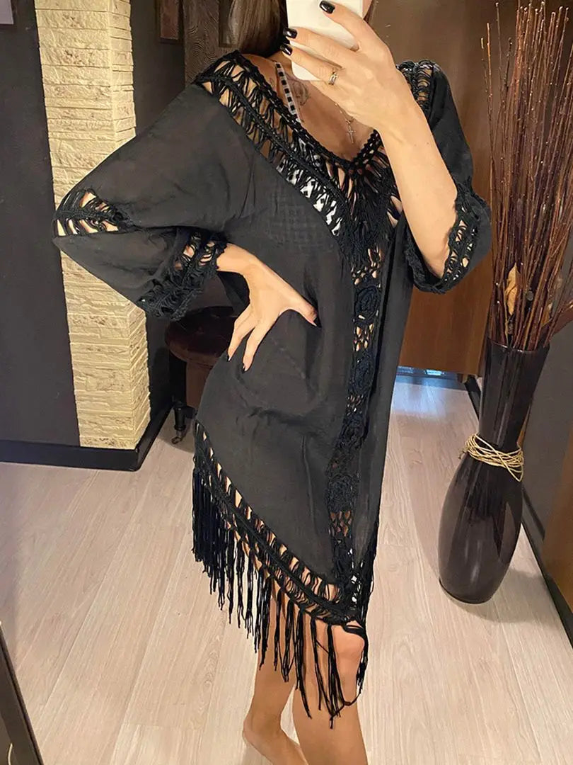Backless Beach Cover Up