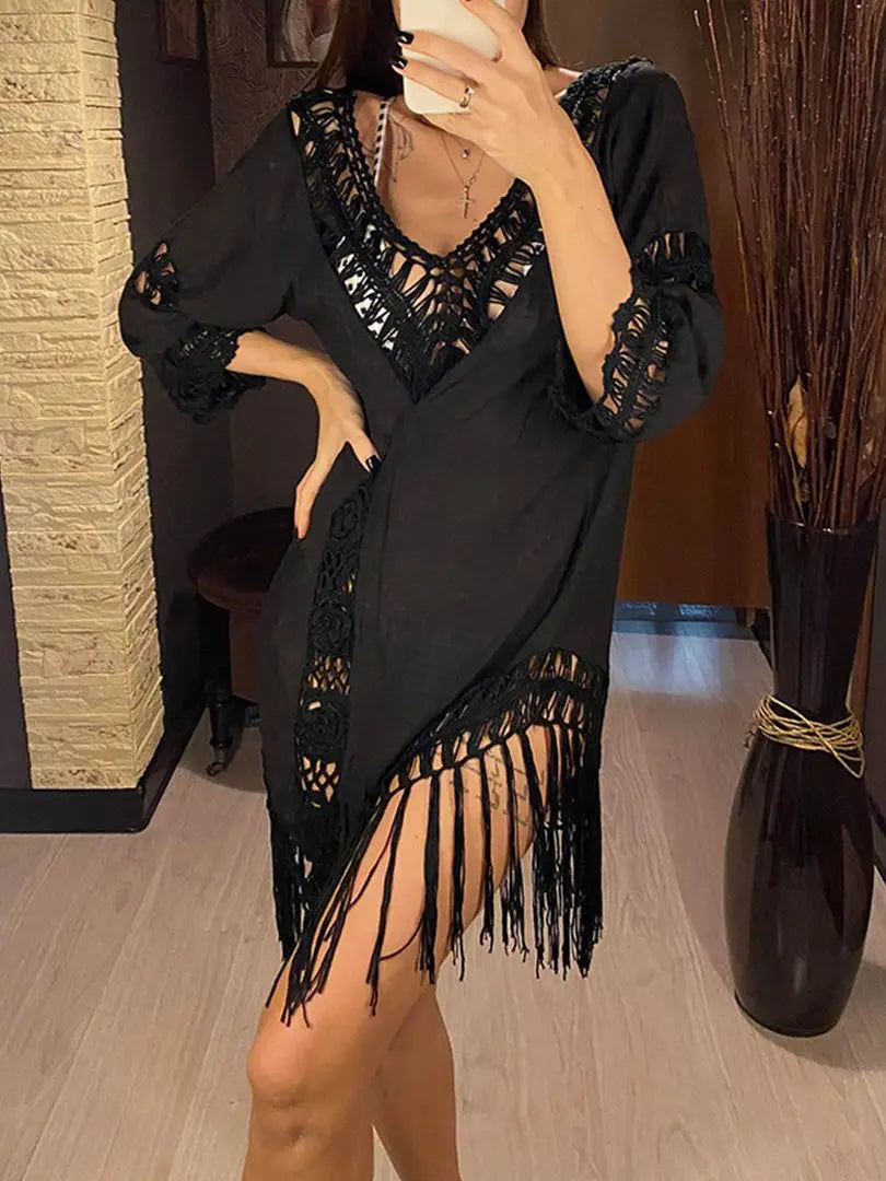 Backless Beach Cover Up